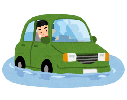 冠水被害について